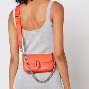 Marc Jacobs - ‘The J Marc Mini’ Shoulder Bag - Orange
